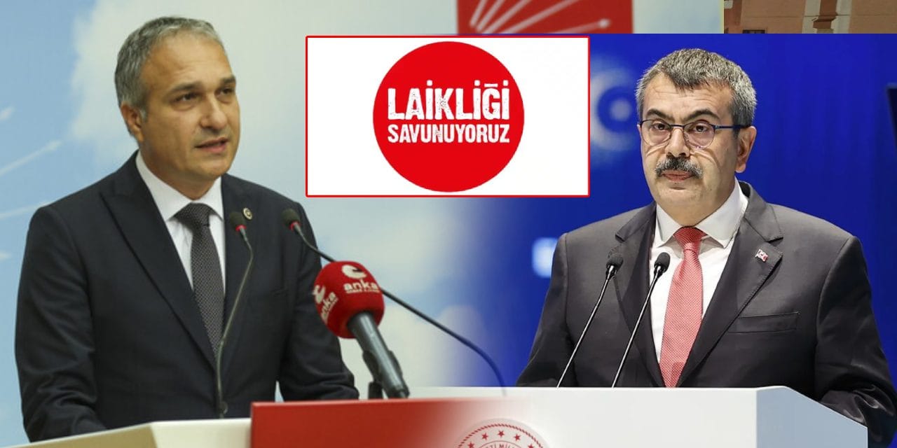 CHP'li Özçağdaş'tan Yusuf Tekin'e 'laiklik' tepkisi! Yeminini hatırlattı