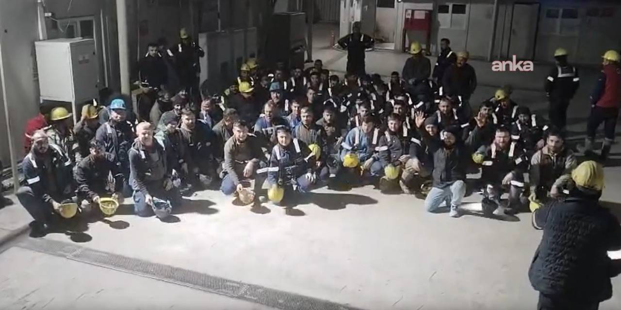 Bağımsız Maden-İş duyurdu: Madenciler üretimi durdurdu