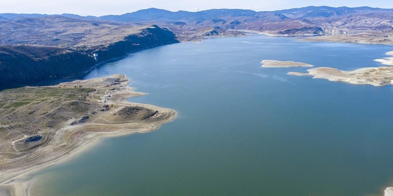 Yağışların zayıflamasıyla Ankara'da baraj doluluk oranları açıklandı