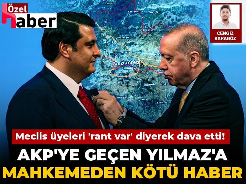 Meclis üyeleri 'rant var' diyerek dava etti! AKP'ye geçen Umut Yılmaz'a mahkemeden kötü haber