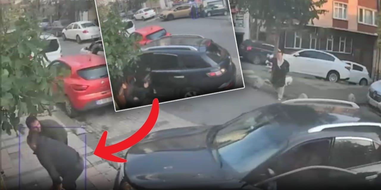 Kağıthane'de film gibi kaza! Kendi arabasının altında kaldı