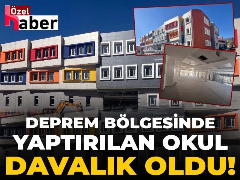 Kazakistan’ın deprem bölgesinde yaptırdığı okul davalık oldu!