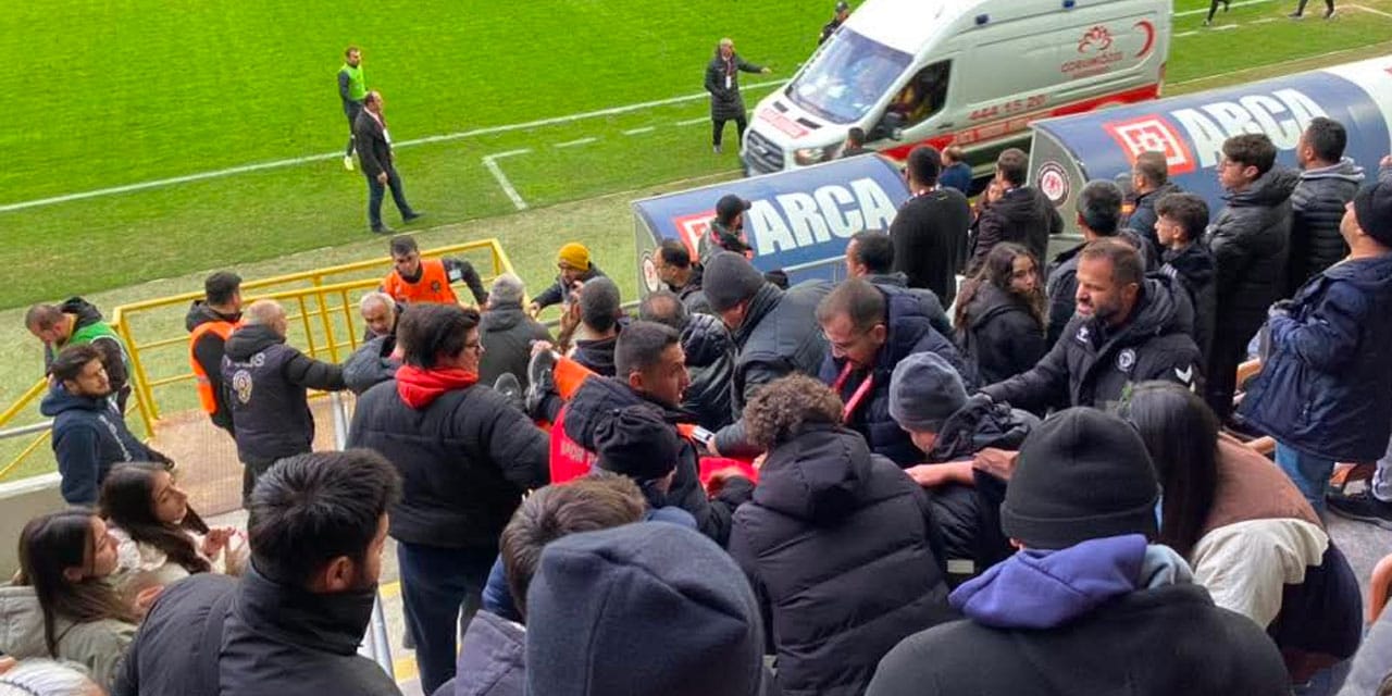 TFF 1. Lig maçında antrenör kalp krizi geçirdi