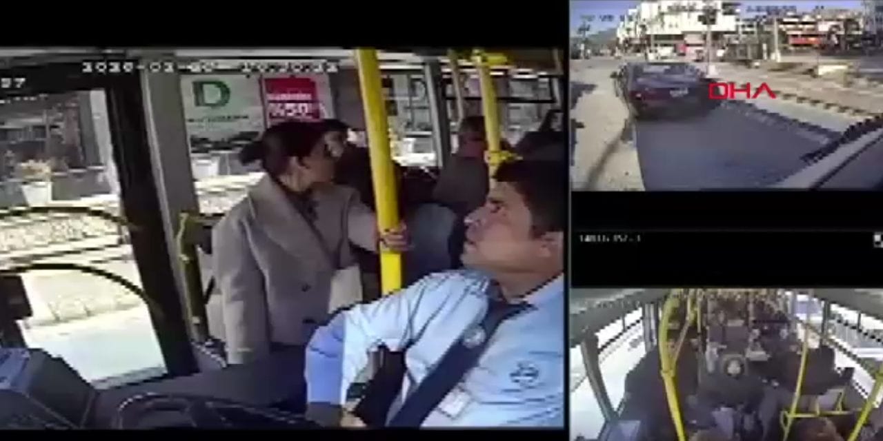 Otobüste panik anları! Otobüs şoförü rahatsızlanan yolcuyu hastaneye yetiştirdi