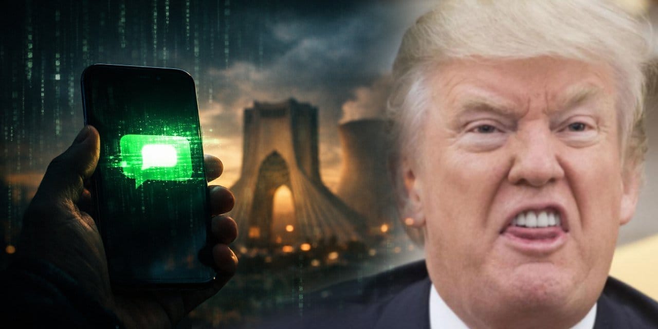 İran'da siber saldırı: On binlerce kişiye Trump mesajı