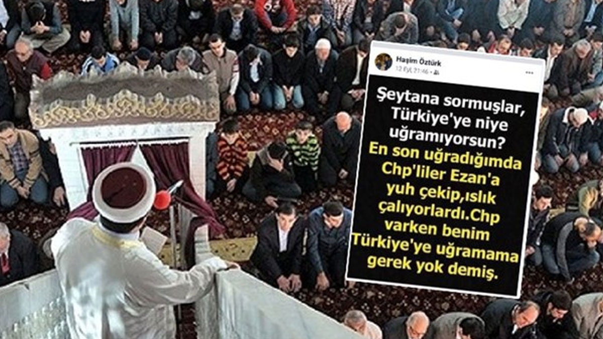 CHP'yi 'şeytana' benzeten imam Meclis gündemine taşındı