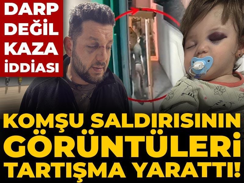 Yalova'daki komşu saldırısının görüntüleri tartışma yarattı! Saldırı değil kaza iddiası