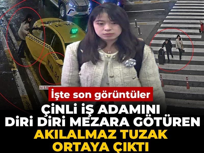 Çinli iş adamını diri diri mezara götüren akıl almaz tuzak ortaya çıktı: İşte son görüntüler