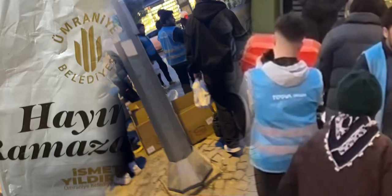 AKP'li belediyenin iftarlıklarını TÜGVA dağıttı!