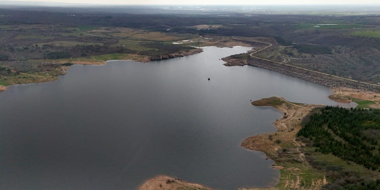 Trakya’da 14 barajda doluluk yükseldi: Kuruma noktasındaki baraj 50’nin üzerine çıktı
