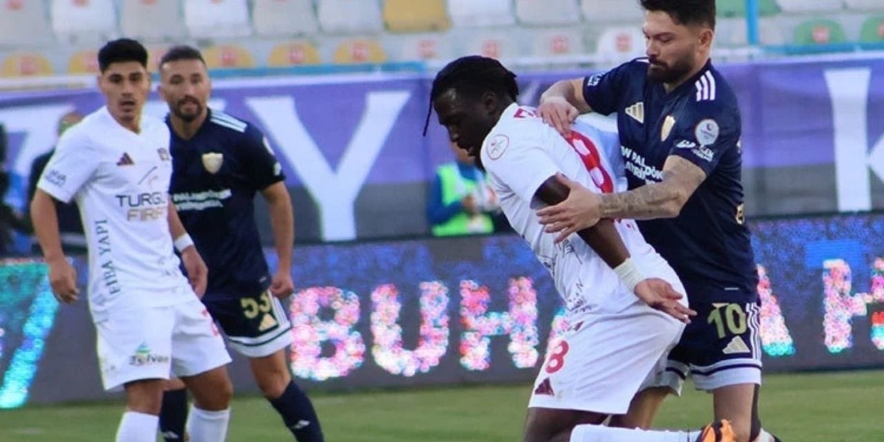 Erzurumspor Vanspor'a karşı gollerde farklı önde