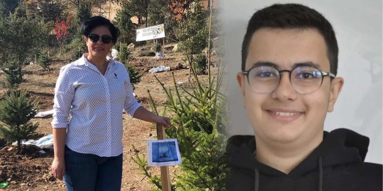 Yüreği dayanmadı! 16 yaşındaki oğlunun mezarı başında can verdi