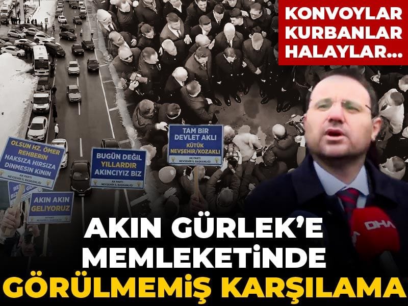 Memleketinde Akın Gürlek'e görülmemiş karşılama: Konvoylar, kurbanlar, halaylar...