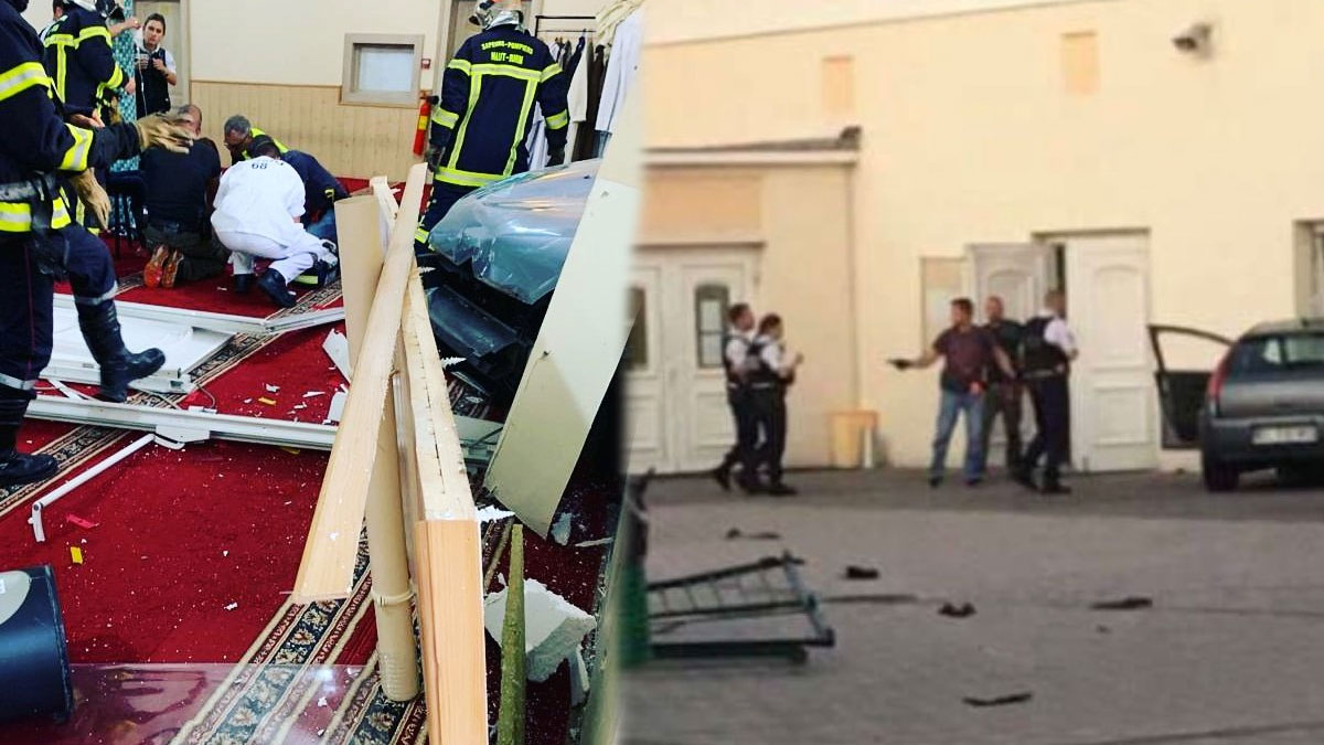 Fransa'da camiye saldırı düzenlendi