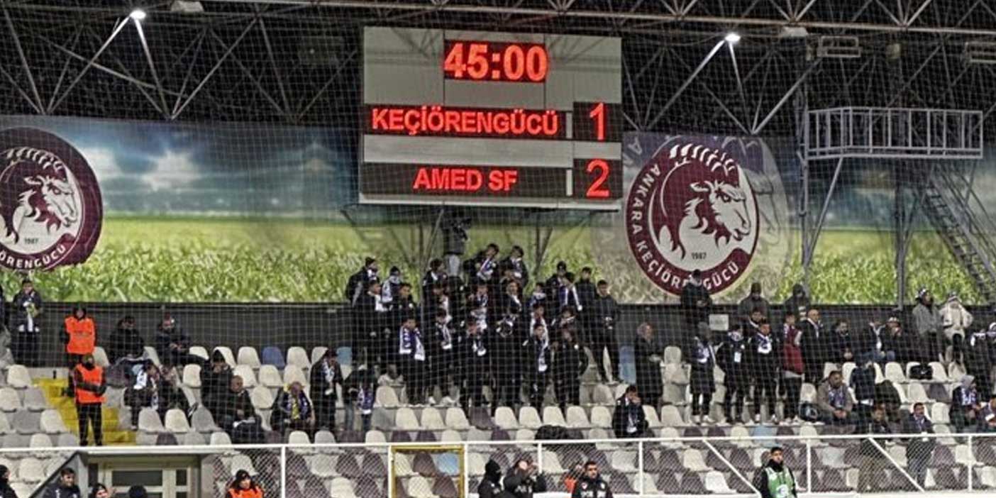 Amedspor'a Ankara'da 2. yarı kabusu