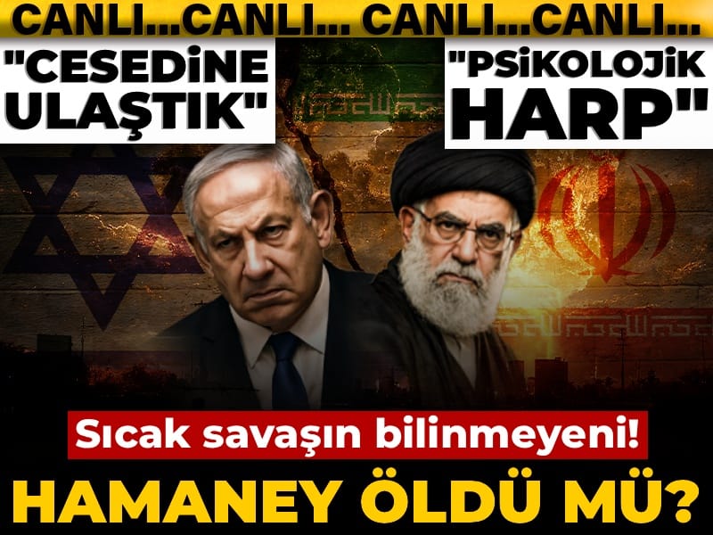 Son Dakika | İran dini lideri Hamaney öldü mü? İsrail'den 'cesedine' ulaştık iddiası!