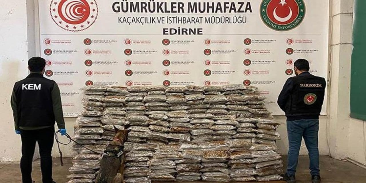 Gümrüklerde 828 milyon liralık uyuşturucu operasyonu