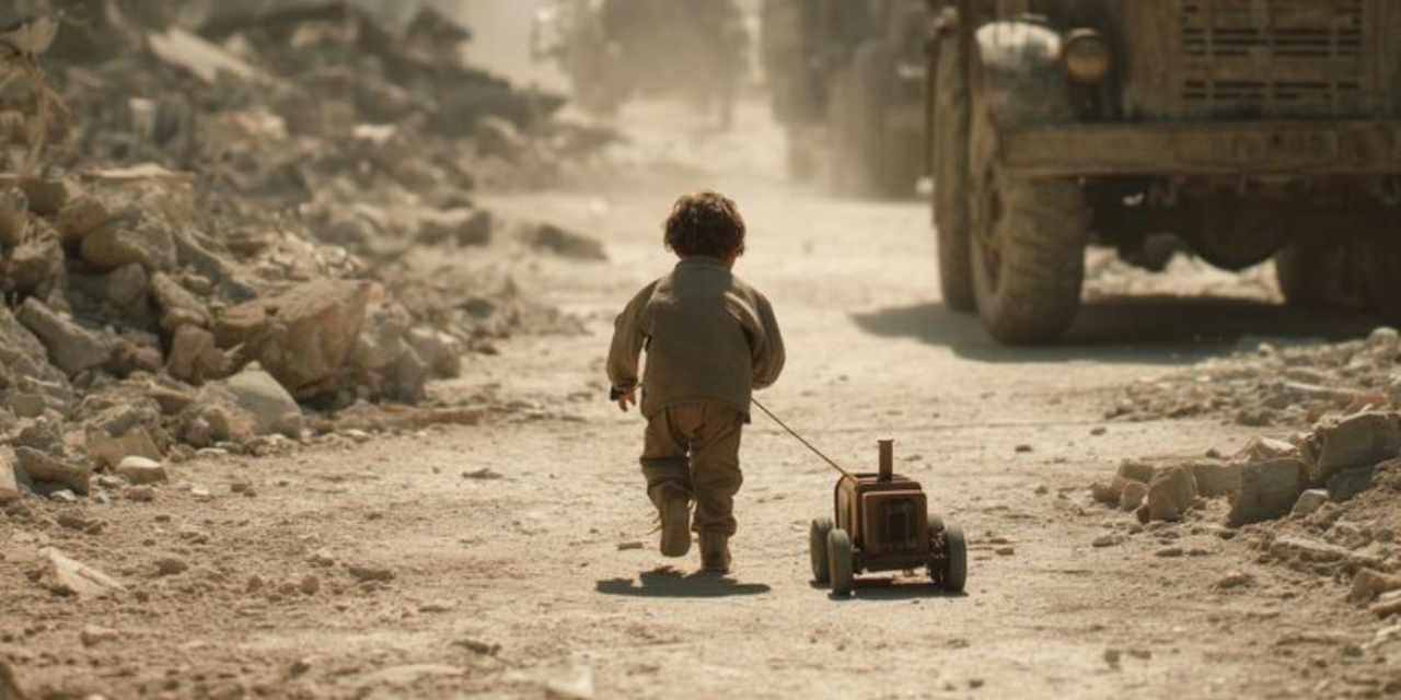 Savaşlar büyüklerin savaşı, çocukların ulusu yok