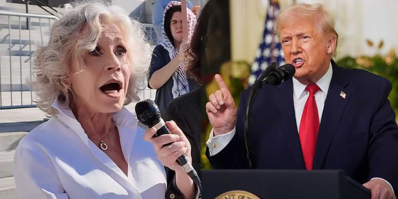 Oscar'lı yıldız Jane Fonda Trump'a 'dengesiz' dedi