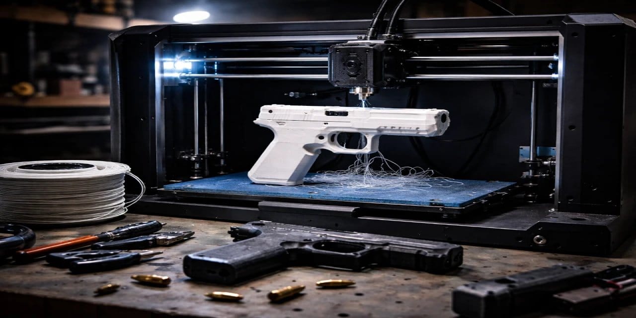 Hayalet silahların sonu: 3D Yazıcıdan çıkan silahlar artık kimyasal parmak izleriyle yakalanıyor