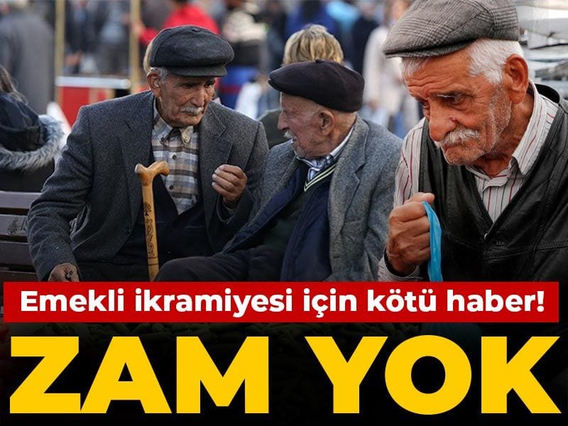 Son Dakika |Emekli ikramiyesi için kötü haber! Zam yok
