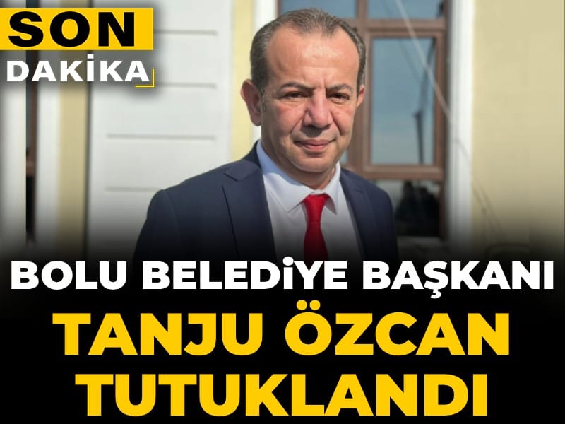 Son Dakika | Tanju Özcan tutuklandı!