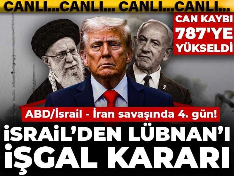 Son Dakika | ABD/İsrail - İran savaşında 4. gün! Can kaybı 787'ye yükseldi... Ortadoğu'da kaos daha da büyüyor