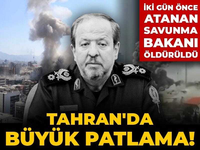 Son dakika | Tahran'da büyük patlama! İsrail: Üst düzey komutanı hedef aldık