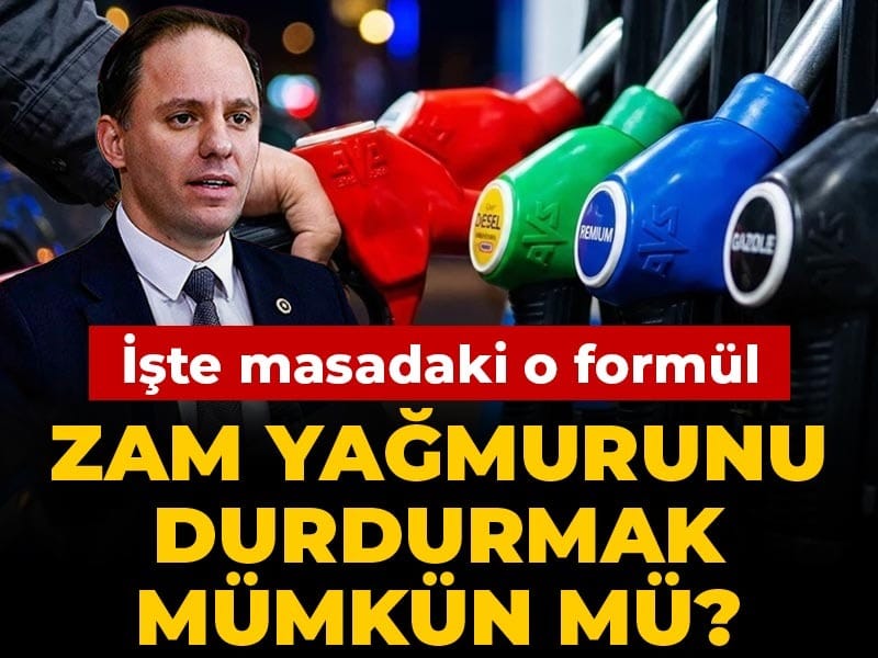 Zam yağmurunu durdurmak mümkün mü? İşte masadaki o formül