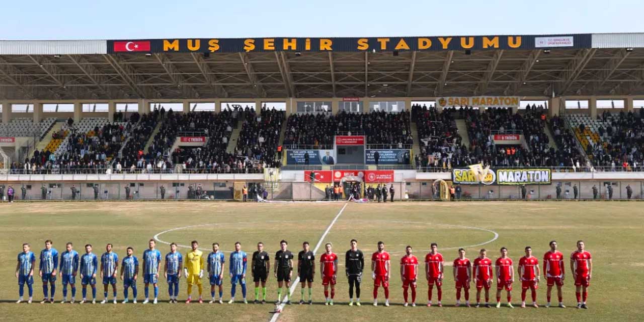 Muşspor Bursaspor maçı öncesi yıkıldı