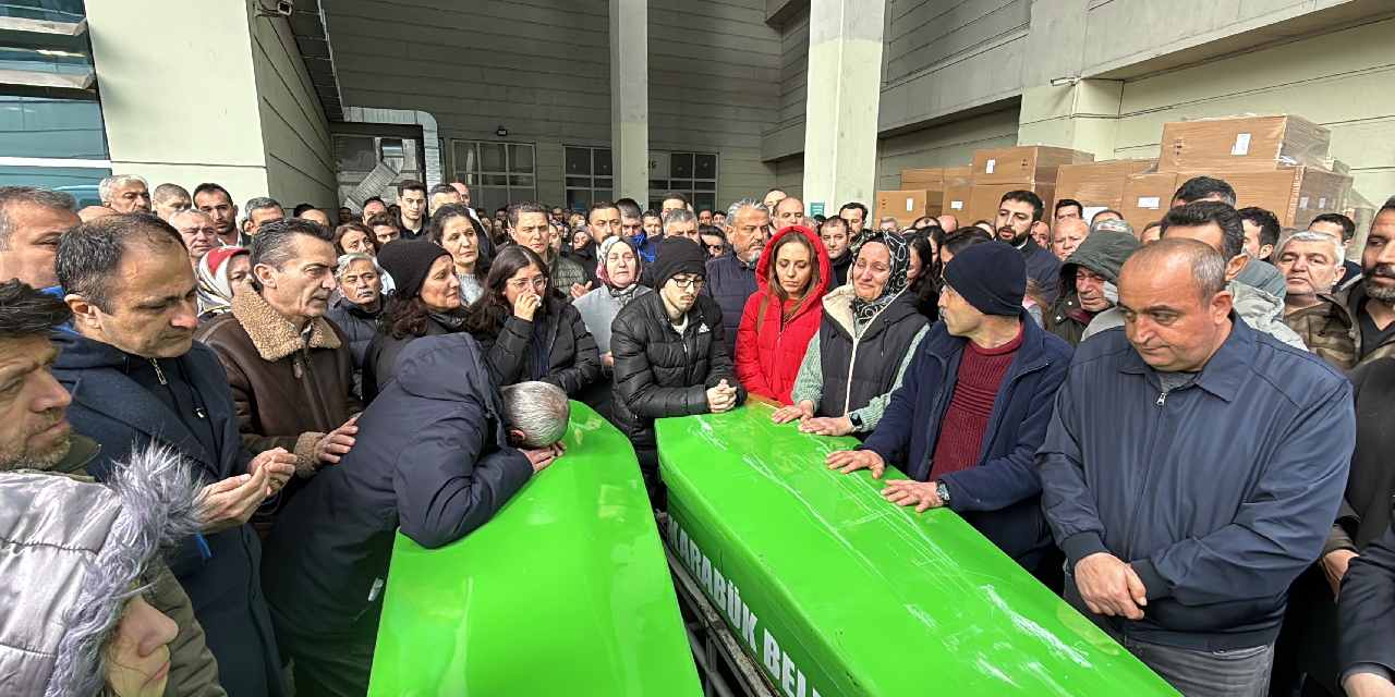 Kazada hayatını kaybeden evli çift toprağa verildi