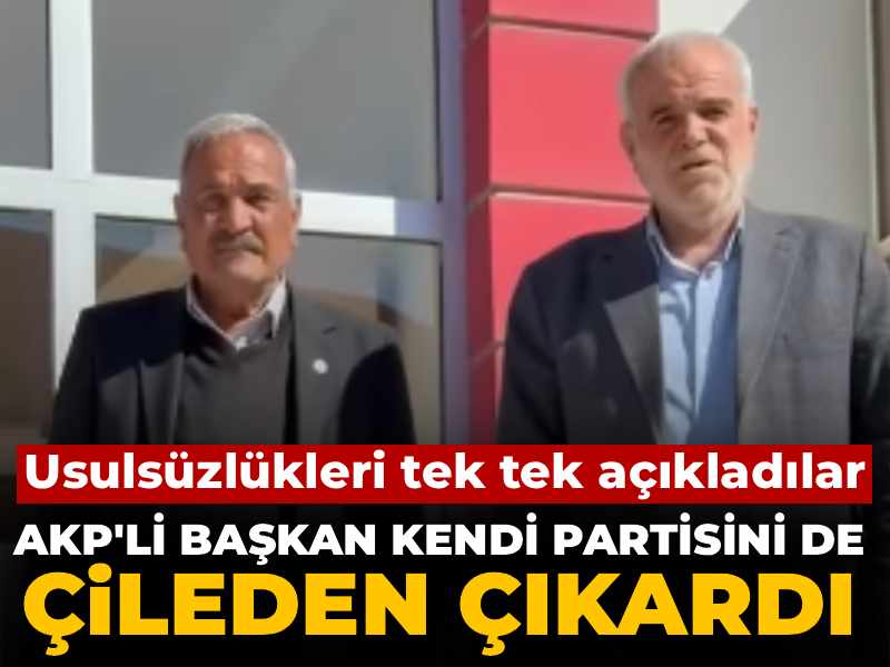 AKP'li başkan kendi partisini de çileden çıkardı: Meclis üyeleri usulsüzlükleri tek tek sıraladı