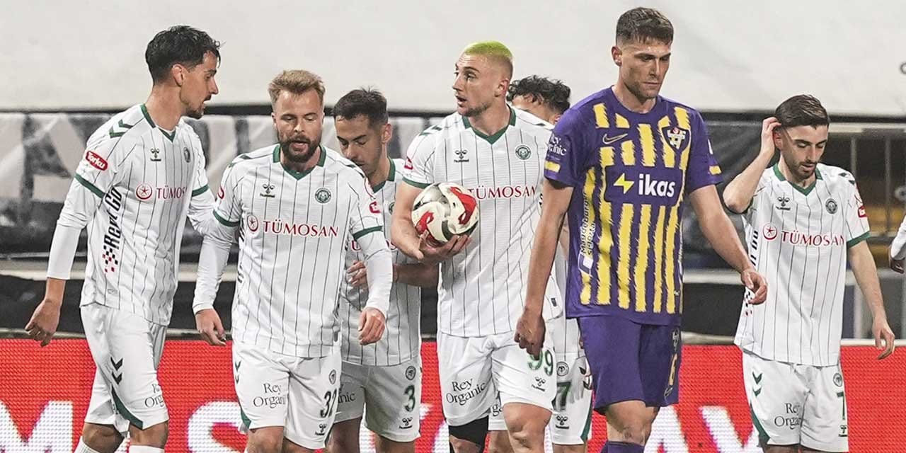Eyüpspor attı Konyaspor kazandı