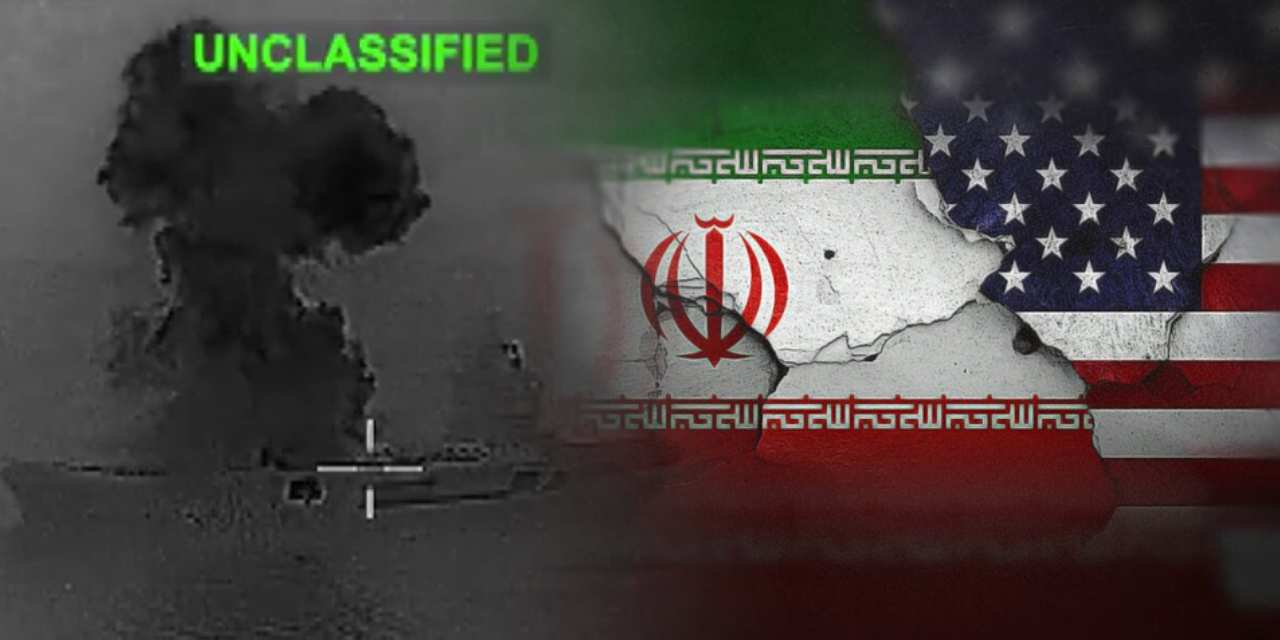 İran’a ait uçak gemisinin vurulma anını paylaştılar! ABD ve İsrail'in kaosu devam ediyor