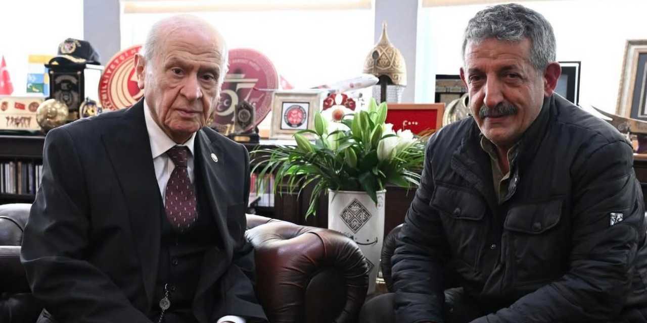 Gani Rüzgar Şavata'dan Bahçeli'ye ziyaret