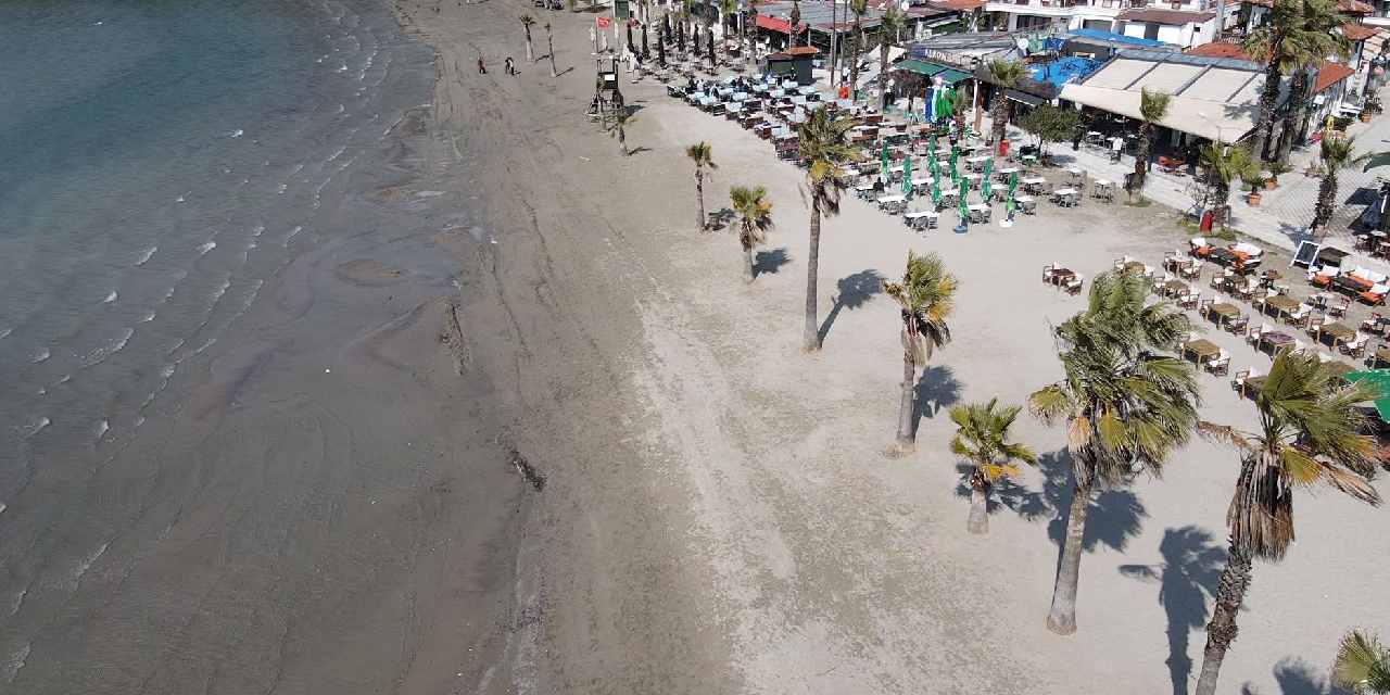 'Sakin kent'te deniz suyu 10 metre birden çekildi