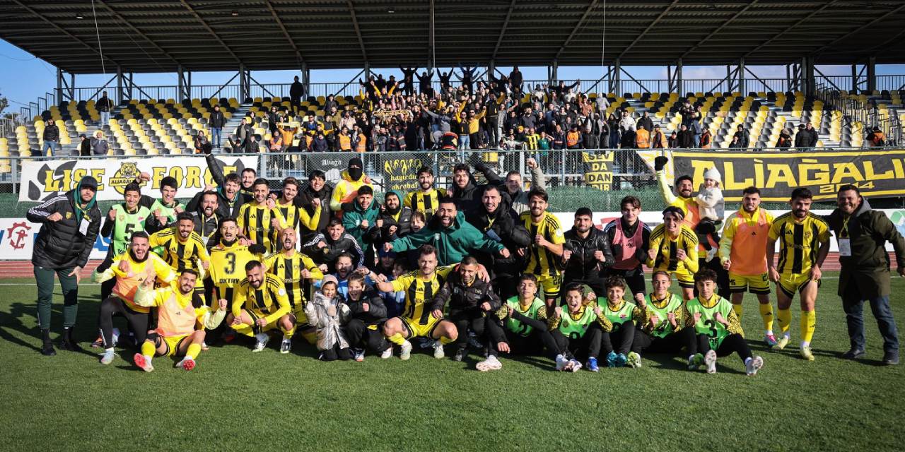 3 haftada 2. kez hükmen galip gelecek İzmir ekibi şampiyonluğu kovalıyor