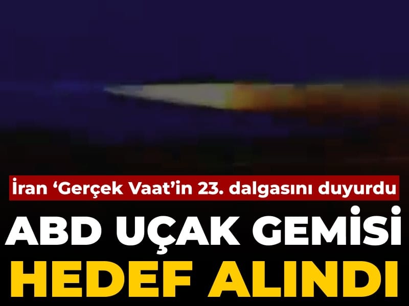 Son Dakika | İran İsrail-ABD'ye karşı 23. dalga saldırısını başlattı