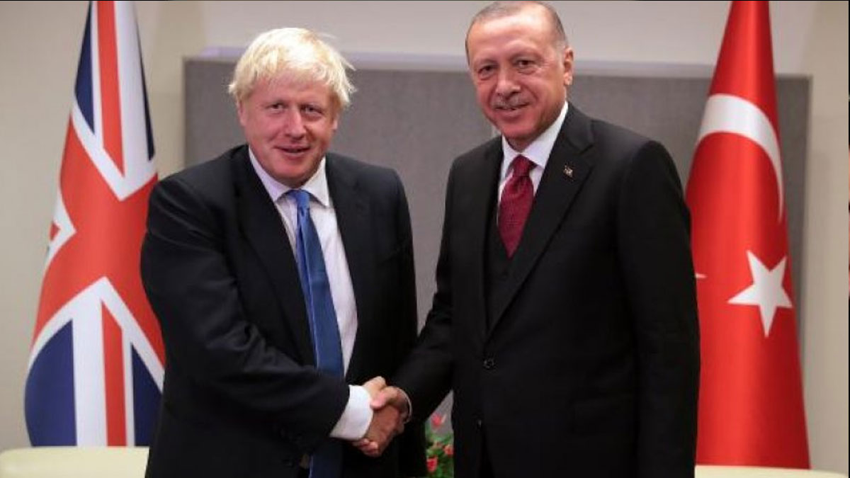 Erdoğan'dan Boris Johnson'a mektup