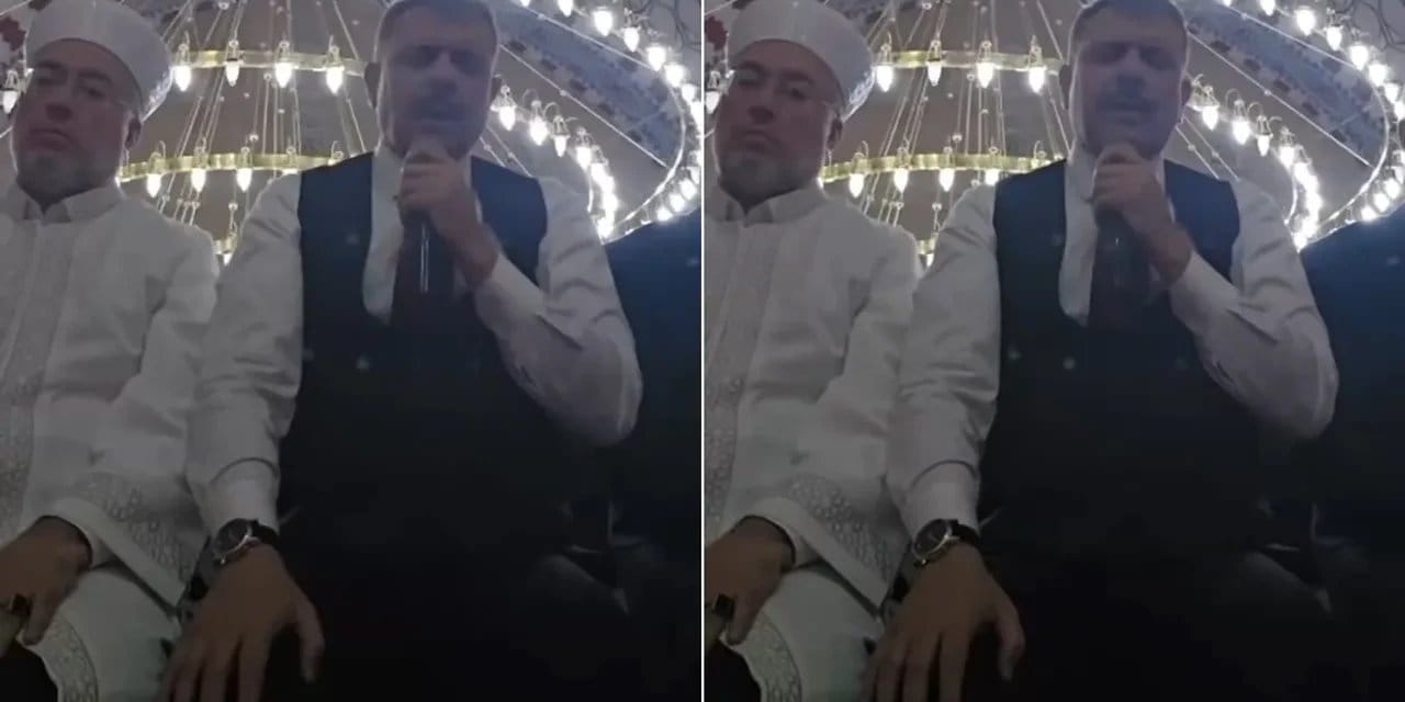 Bakan okudu imam kayda aldı