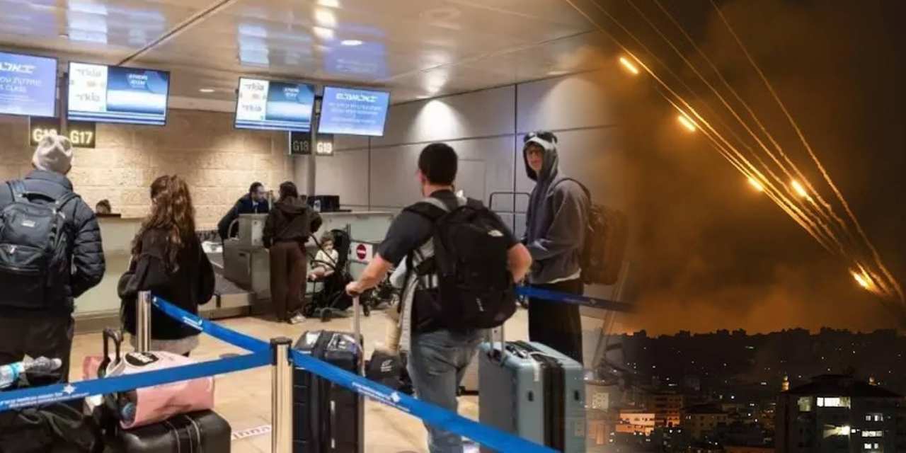 Ortadoğu’da başlattığı savaş İsrail’i boşalttı! Binlerce kişi akın akın kaçtı