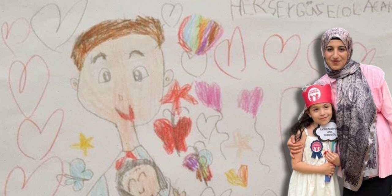 Hifa İkra’nın son hatırası yürek sızlattı! İmamoğlu için çizdiği resim metro istasyonunda ortaya çıktı!