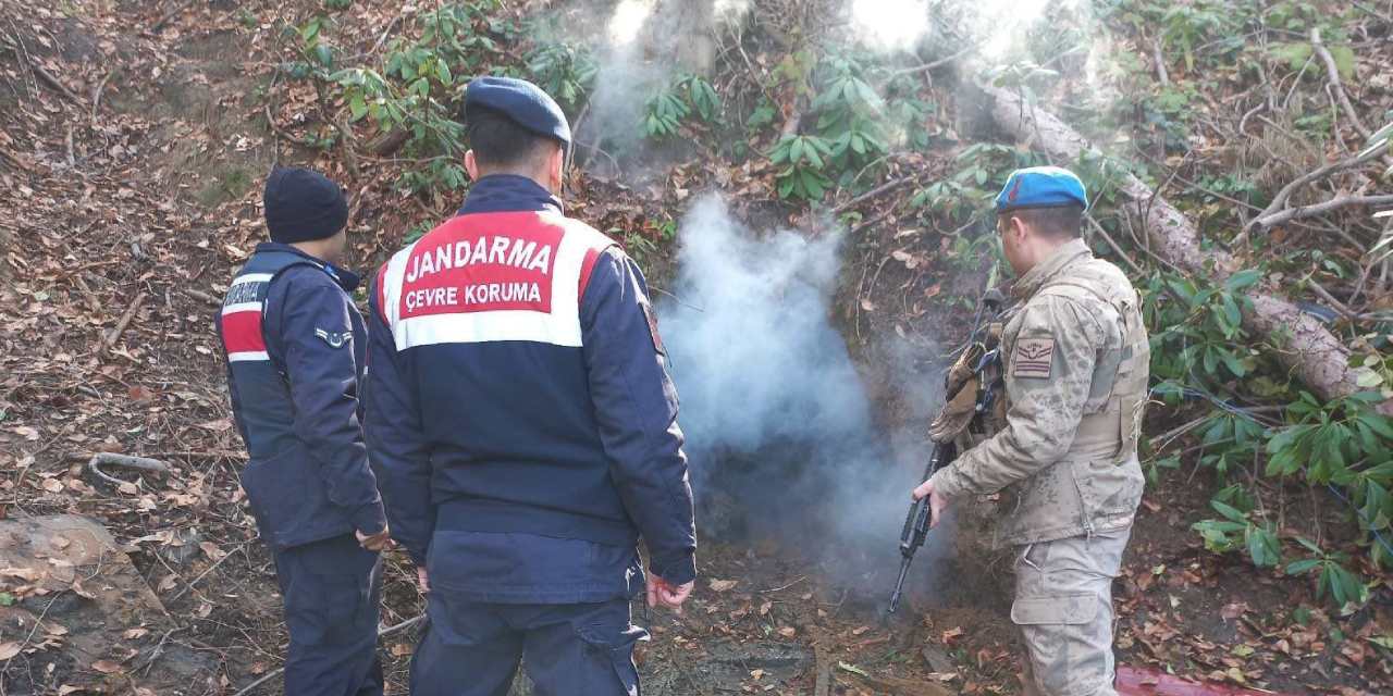 9 kaçak maden ocağı imha edildi