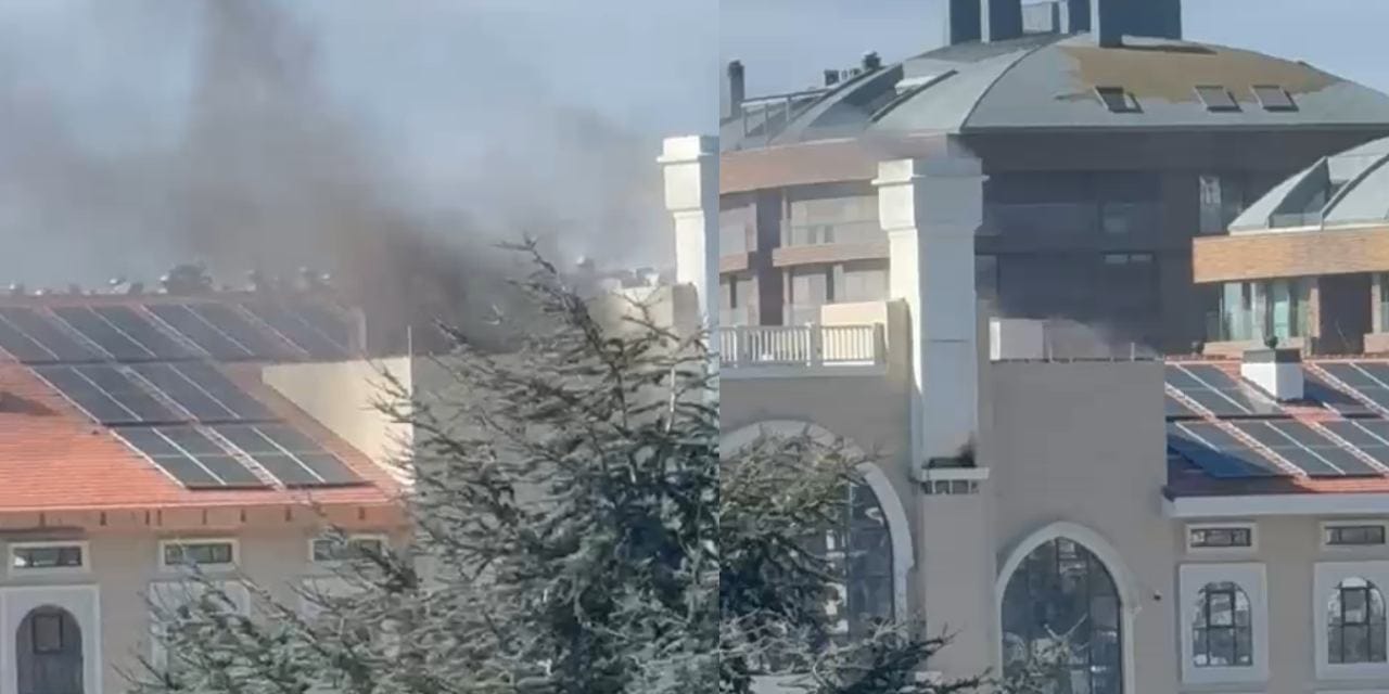 Haydarpaşa Lisesi'nin binası daha açılmadan alevlere teslim oldu