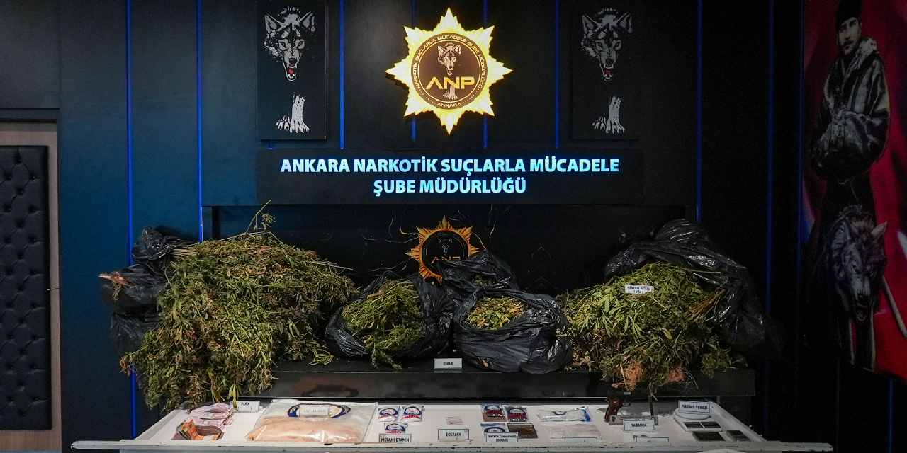 Ankara'da zehir tacirlerine operasyon: 34 tutuklama