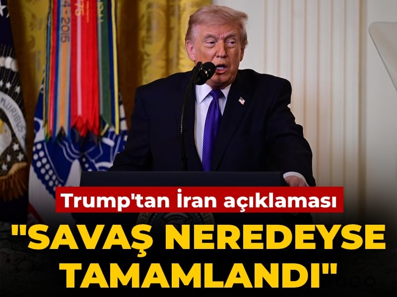 Trump'tan İran ve Hürmüz Boğazı açıklaması: Savaş neredeyse tamamlandı