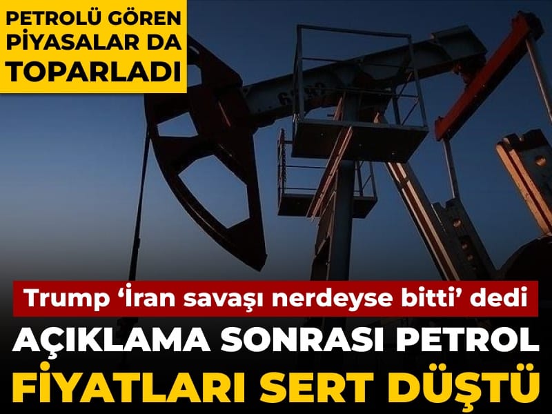 Son Dakika | Trump'ın İran açıklamasının ardından Petrol ve borsalarda sert düzeltme