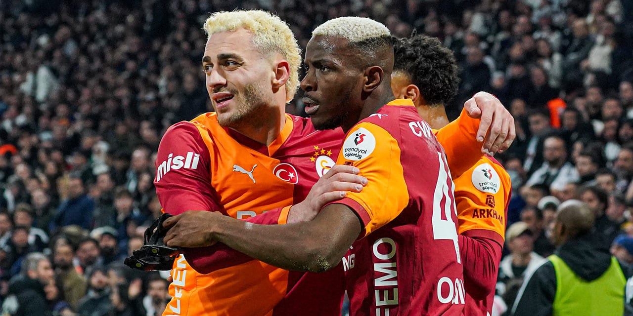 Galatasaray taraftarından Osimhen'e özel sürpriz