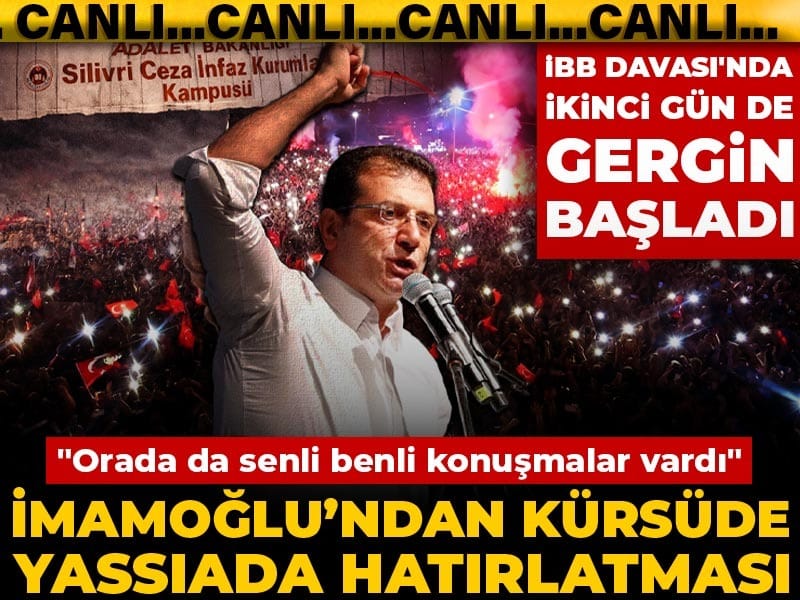 Son Dakika | İBB Davası'nda ikinci gün de gergin başladı! Avukatlar protesto etti kimlik krizi çözüldü