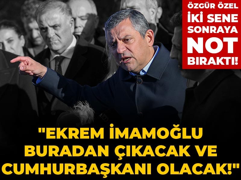 Özgür Özel partisinin grup toplantısını Silivri'de yaptı: İmamoğlu çıkacak cumhurbaşkanı olacak